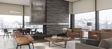 Motorized window treatments, blinds and shades.